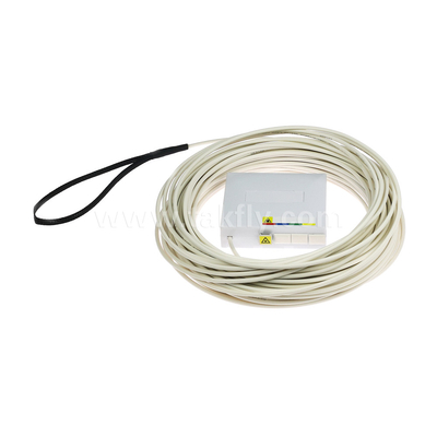 4FO Takfly Wstępnie zakończony światłowodowy zestaw gniazd ściennych PTWO Drop Cable Wall Outlet Kit