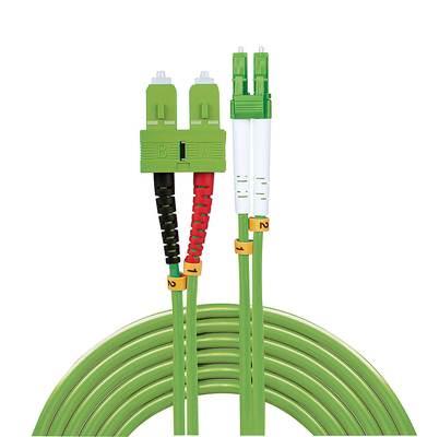 Długość dostosowana do potrzeb Multimode Fiber Optic Patchcord Telecom Grade PVC/LSZH Jacket UPC/APC Polerowanie.