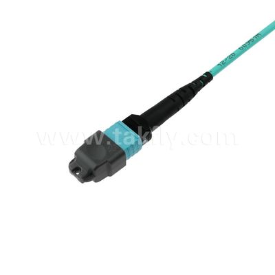 Patchcord MPO/MTP 16-rdzeniowy zworka kabla trunkingowego SM/MM Światłowód do centrum danych AI FTTX