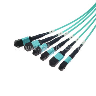 Patchcord MPO/MTP 72-rdzeniowy kabel trunkingowy SM/MM Jumper Światłowód do centrum danych AI FTTX