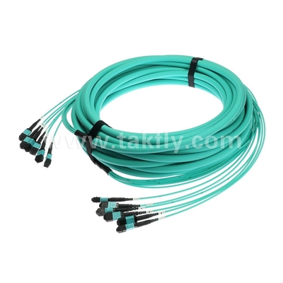 72 rdzenia SM MM MPO Patch Cord MTP Trunk Cable Jumper For Data Center FTTX