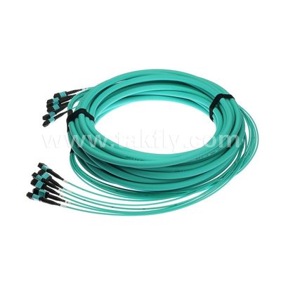 Patchcord MPO/MTP 72-rdzeniowy kabel trunkingowy SM/MM Jumper Światłowód do centrum danych AI FTTX