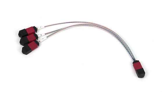72 rdzenia SM MM MPO Patch Cord MTP Trunk Cable Jumper For Data Center FTTX