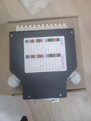Aluminiowy DIN Rail Mounted LC/Sc Sx/Dx Fiber Optic Terminal Box z łatwą instalacją