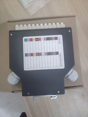 Skrzynka końcowa DIN Aluminiowa LC/Sc Sx/Dx Włókno optyczne do telekomunikacji FTTX