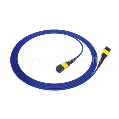 Centrum danych FTTX Kabel światłowodowy MPO Patch Cord MTP Trunk Cable Pancerny SM MM Jumper