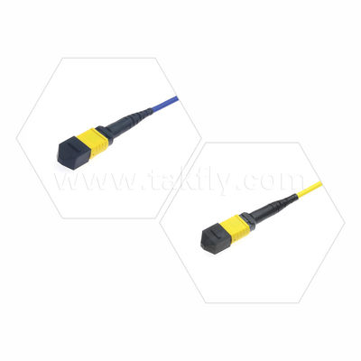 Patchcord MPO/MTP Opancerzony kabel trunkowy SM/MM Jumper Światłowód dla centrum danych AI FTTX Telecom