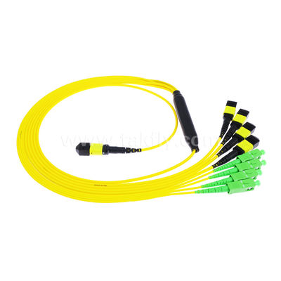 MPO/MTP Patchcord Cable Fanout Splitter SC/LC/FC/ST/MPO Włókno optyczne dla centrów danych AI FTTx Telecom