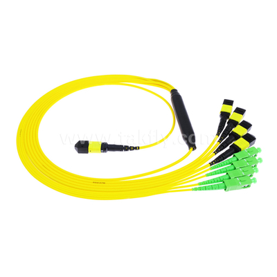 Opcjonalny MTP Trunk Cable MPO/MTP SC/LC/FC/ST/MPO Kabel światłowodowy do centrum danych