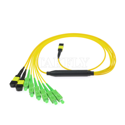 Opcjonalny MTP Trunk Cable MPO/MTP SC/LC/FC/ST/MPO Kabel światłowodowy do centrum danych