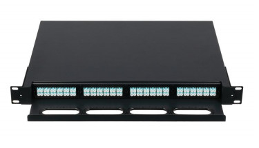 1U Rack Mount 96F MPO-LC MTP Patch Panel dla centrum danych