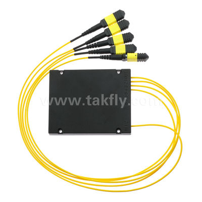 MPO/MTP Fanout Cable PLC Splitter 1x4 SM/MM Włókno optyczne do centrum danych FTTX