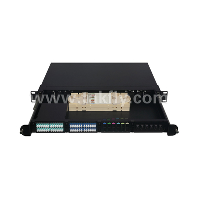1U Rack Mount 24F MPO-LC MTP Panel patch wysokiej gęstości 96F dla centrum danych