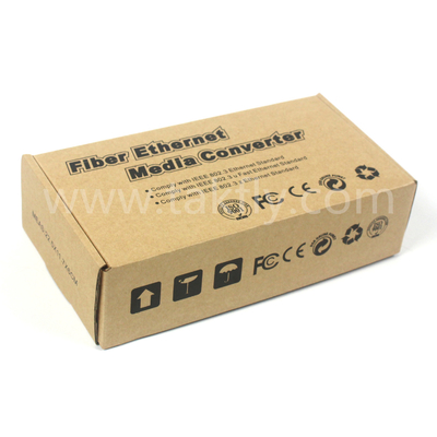 10G niezarządzany konwerter światłowodowy z połączeniem Full/Half Duplex i ST/SC