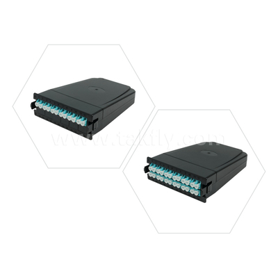 Dostosowywalny MPO Fiber Optic Cassette MTP Patch Panel Typ przesuwny dla centrum danych FTTX