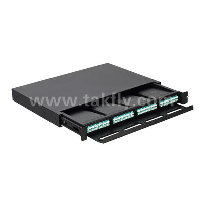 MPO/MTP zarządzanie panelami patch Cassette Slidable Type Fiber Optic for Data Center FTTX Cabling