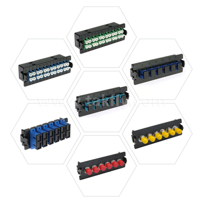 Dostosowywalny MPO Fiber Optic Cassette MTP Patch Panel Typ przesuwny dla centrum danych FTTX