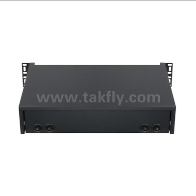 Dostosowywalny MPO Fiber Optic Cassette MTP Patch Panel Typ przesuwny dla centrum danych FTTX