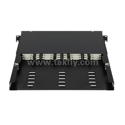 MPO Patch Panel MTP Cassette 144 Rdzenie Super-high Density Fiber Optic For Data Center FTTX
