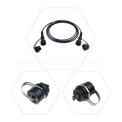 MPO/MTP Patch Cord Waterproof Trunk Cable ODVA-MPO/MTP SM/MM Jumper dla centrum danych FTTX