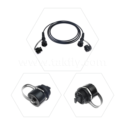 SM/MM MPO Patch Cord MTP Trunk Cable ODVA-MPO/MTP Waterproof Jumper dla centrum danych FTTX