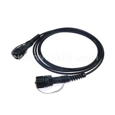 MPO/MTP Patch Cord Waterproof Trunk Cable ODVA-MPO/MTP SM/MM Jumper dla centrum danych FTTX