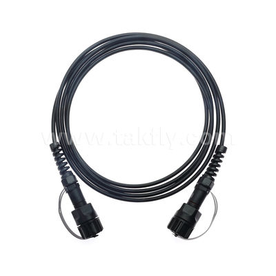MPO/MTP Patch Cord Waterproof Trunk Cable ODVA-MPO/MTP SM/MM Jumper dla centrum danych FTTX