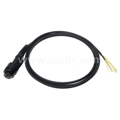 SM/MM MPO Pigtail Patch Cord MTP Trunk Cable ODVA-MPO/MTP wodoodporny do centrum danych FTTX