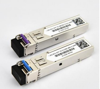 Dwukierunkowy transceiver SFP 1,25 Gb/s, zasięg 40 km Tx1310nm/Rx1490nm