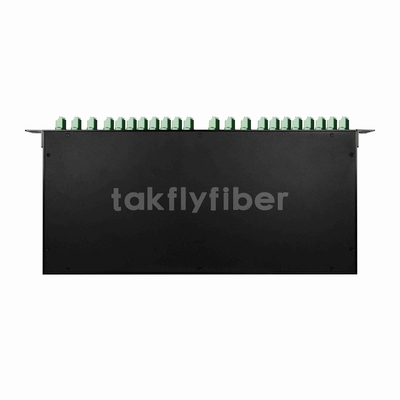 16CH DWDM MUX DEMUX z monitorem i portem rozszerzenia 1625nm OTDR i EDFA