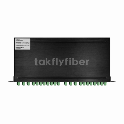 16CH DWDM MUX DEMUX z monitorem i portem rozszerzenia 1625nm OTDR i EDFA