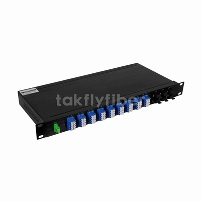 1U 19calowy stojak WDM 1x72 CATV PLC Splitter do aplikacji GPON