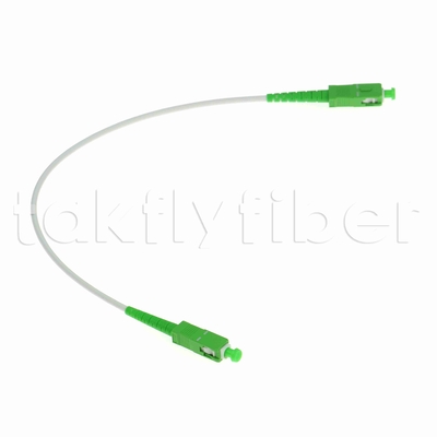 Odporny na gryzoni G657A2 SC APC Włókno optyczne Patchcord Włókno pancerne Patch Cable SM 3.0mm