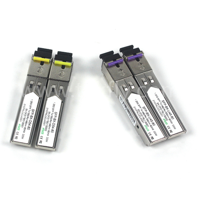 1.25G SFP BIDI Moduł Tx1490/Rx1550nm 80KM SMF DDM LC CISCO JUNIPER HUAWEI KOMPATYWNY