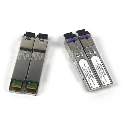 BIDI 1.25 G SFP Transceiver Tx1550/Rx1490nm 80KM SMF DDM LC CISCO JUNIPER HUAWEI Kompatybilny