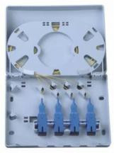 FTTH Fiber Optic Termination Box z 4 portami wejścia kablu do kablu patch