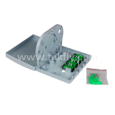FTTH Fiber Optic Termination Box zapewnia solidną ochronę i zarządzanie budynkiem sieci FTTx.