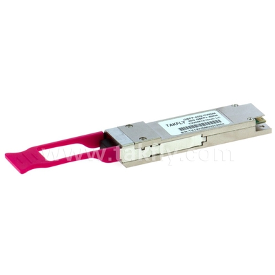 100Gbps nadajnik optyczny QSFP28 ER4 Lite Do 27,952 Gbps Prędkość przesyłania danych na kanał