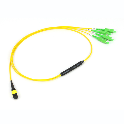 12/24/48/96/144 rdzenie LC SC FC MPO MTP Kabel skrętowy Jumper Włókno optyczne Patchcord