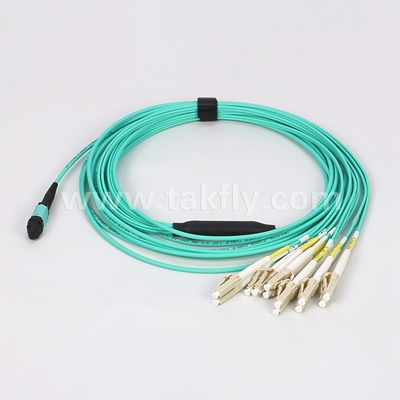 12/24/48/96/144 rdzenie LC SC FC MPO MTP Kabel skrętowy Jumper Włókno optyczne Patchcord