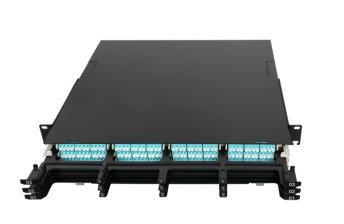 Sliding Design MTP/MPO Cassette Management Panel dla przewodów o średnicy 0,9 / 2,0 / 3,0 mm -40 °C do 80 °C