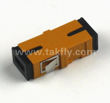 RoHS zgodny FTTH SC Simplex Duplex Adapter światłowodowy Temperatura pracy -40- 85C Strata zwrotu ≥45dB