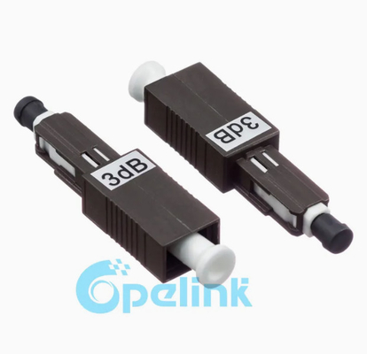 1310/1550nm Mu/PC Attenuator światłowodowy -30dB Wielki zakres temperatur od mężczyzny do kobiety