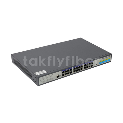 Layer3 Managed 24 Port Gigabit PoE Switch z 4 X 10G SFP