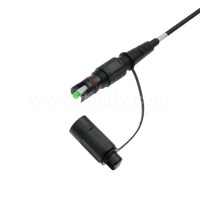 wodoodporny 1X4 Mini Supertap Terminal Type Fiber Optic PLC Splitter z Supertap Female Optitap Kompatybilne złącza