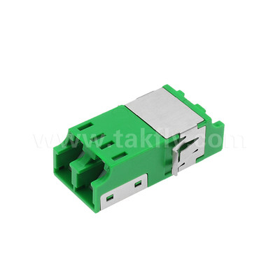 LC Duplex Adapter przeciwpyłowy V2 HD w kolorze zielonym bez paska