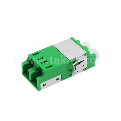 LC Duplex Adapter przeciwpyłowy V2 HD w kolorze zielonym bez paska