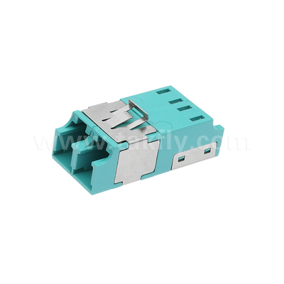 Adapter pyłoszczelny 2-portowy LC Duplex Quad V2 HD Odporność na mgłę solną 500h Zamienność ≤0.2dB