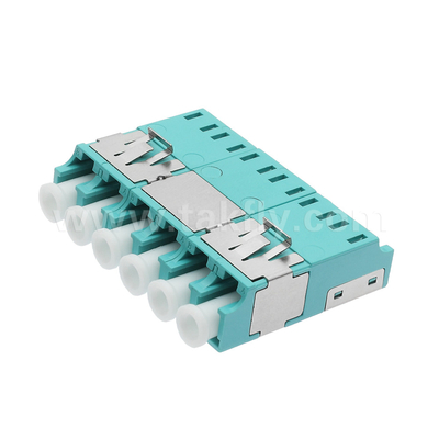 6 portów LC Quad Adapter przeciwpyłowy V2