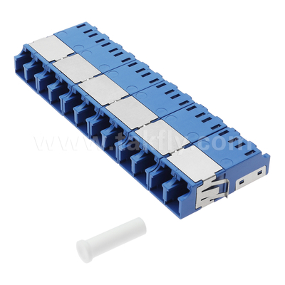 Adapter światłowodowy LC o wysokiej gęstości 6/8/12 torów APC UPC jednomodowy/wielomodowy
